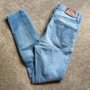 Madewell High Rise Skinny Jeans
